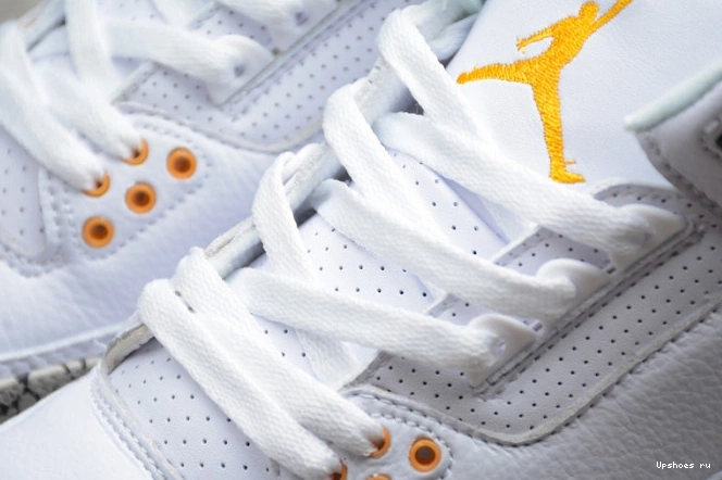 (W) Laser Jordan Orange 3 Air Retro CK9246-108 0727